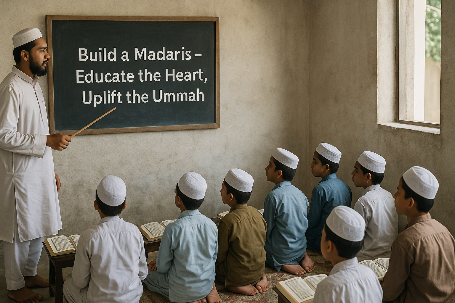 Donate Now to Build Madarsa for Islamic Education