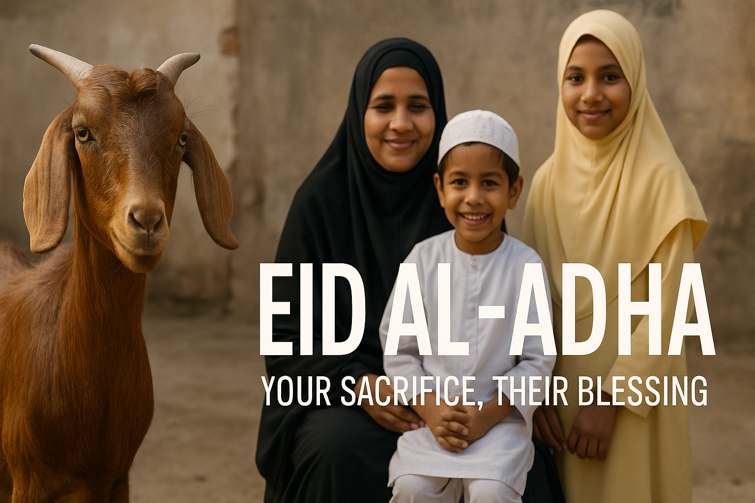 Donate Your Qurbani in This Eid Ul Adha
